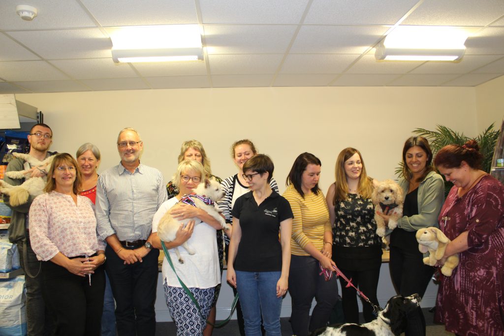 First Aid for Dogs Sam's visit to Fish4Dogs