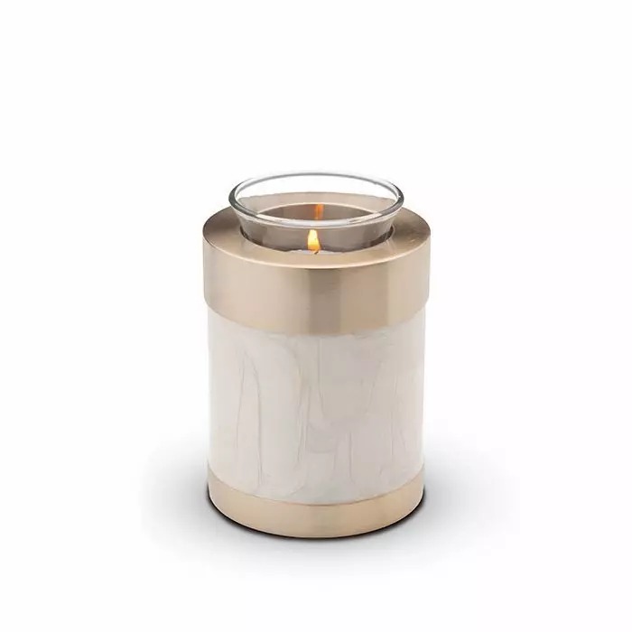 Pearl Candle Urn