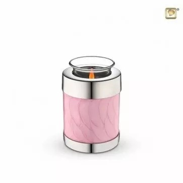 Pink Candle Urn