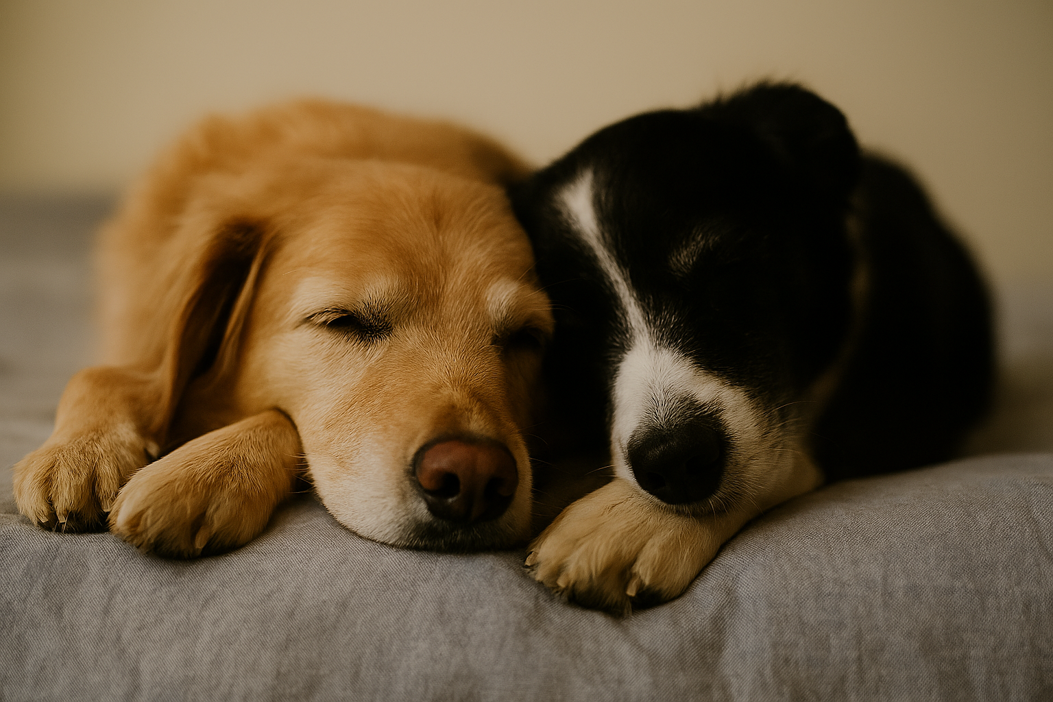 2 dogs together